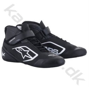 Alpinestars Tech-1 K v2 sko, sort/hvid, str. 34-47