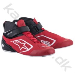 Alpinestars Tech-1 K v2 sko, rd/sort/hvid, str. 34-47