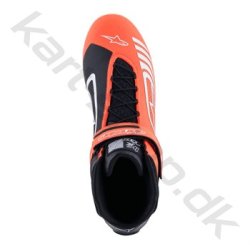 Alpinestars Tech-1 KX sko, sort/orange fluo/hvid, str. 34-47