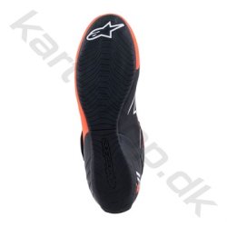 Alpinestars Tech-1 KX sko, sort/orange fluo/hvid, str. 34-47