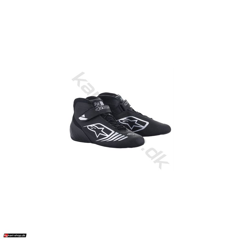 Alpinestars Tech-1 KX sko, sort/slv, str. 34-47