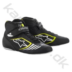 Alpinestars Tech-1 KX sko, sort/gul fluo/hvid, str. 34-47