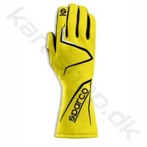 Sparco Land+ handske, gul fluo, str 8-13