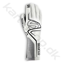 Sparco Lap handske, hvid/sort, str 8-13