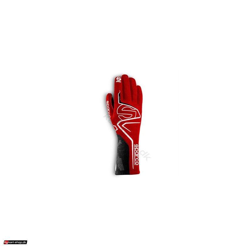 Sparco Lap handske, rd/sort, str 8-13