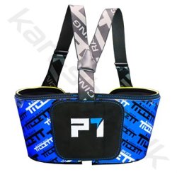 Tillett P1 ribbensbeskytter, bl, str. C - XL 