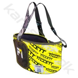 Tillett P1 ribbensbeskytter, gul, str. C - XL 