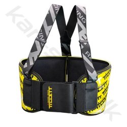 Tillett P1 ribbensbeskytter, gul, str. C - XL 