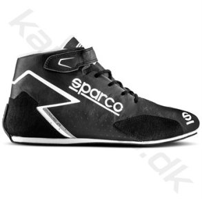 Sparco Prime R sko, sort/hvid, str. 37-48