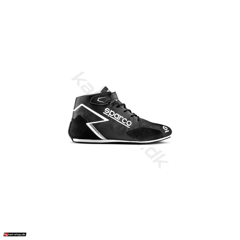 Sparco Prime R sko, sort/hvid, str. 37-48