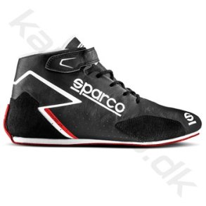 Sparco Prime R sko, sort/rd, str. 37-48