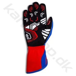 Sparco Record karting handske, bl/rd, str. 7-13