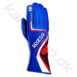 Sparco Record karting handske, bl/rd, str. 7-13