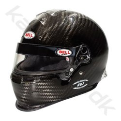 Bell RS7 Carbon Duckbill m/HANS clips, str. 54 - 61+