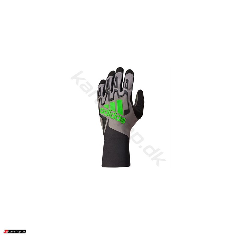 Adidas Kart RSK krehandske, sort/gr/fluo green, str. XXS-XL