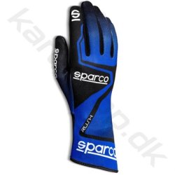 Sparco Rush karting handske, bl/sort, str. 4-13