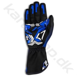 Sparco Rush karting handske, bl/sort, str. 4-13