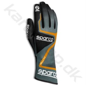Sparco Rush karting handske, gr/orange fluo, str. 4-13