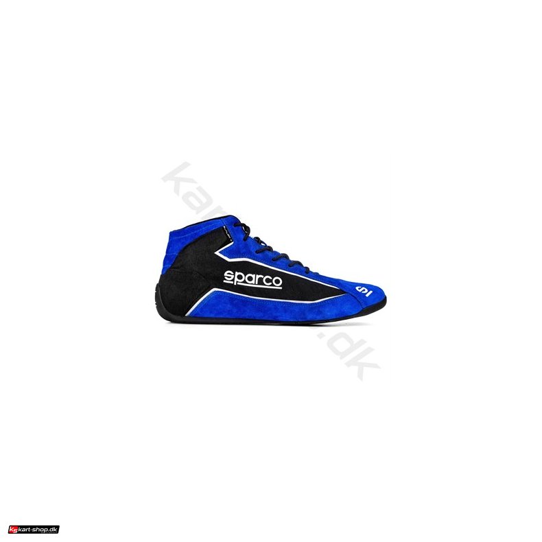 Sparco Slalom+ stof og ruskind sko, bl/sort, str. 35-48