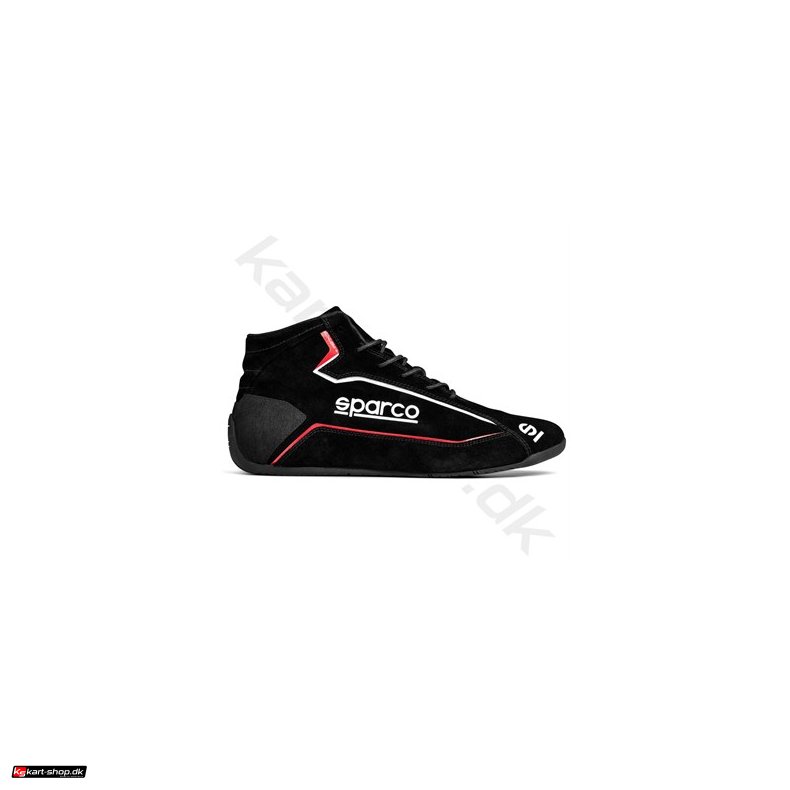 Sparco Slalom+ sko, sort, str. 35-48