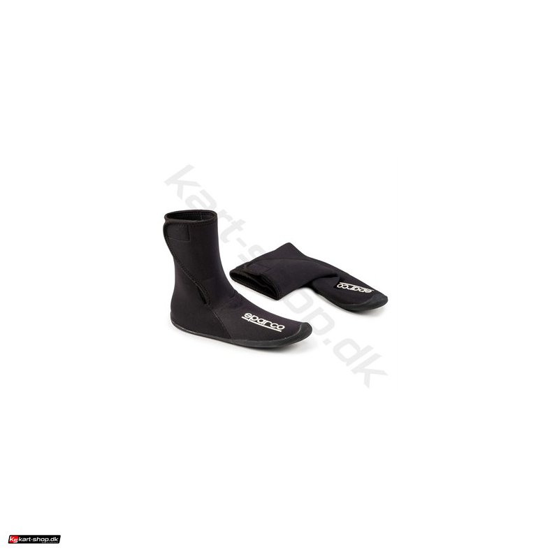 Sparco regnsko, sort, Str. S (36-38)