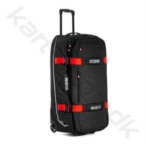 Sparco Tour Travel Trolley, sort/rd
