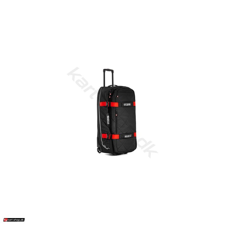 Sparco Tour Travel Trolley, sort/rd