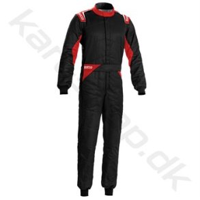 Sparco Sprint kredragt, sort/rd, str. 48-66