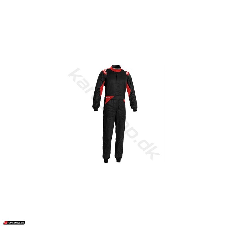 Sparco Sprint kredragt, sort/rd, str. 48-66