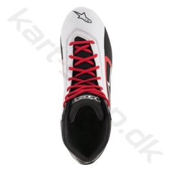 Alpinestars Tech-1 K START sko, hvid/sort/rd, str. 34-47
