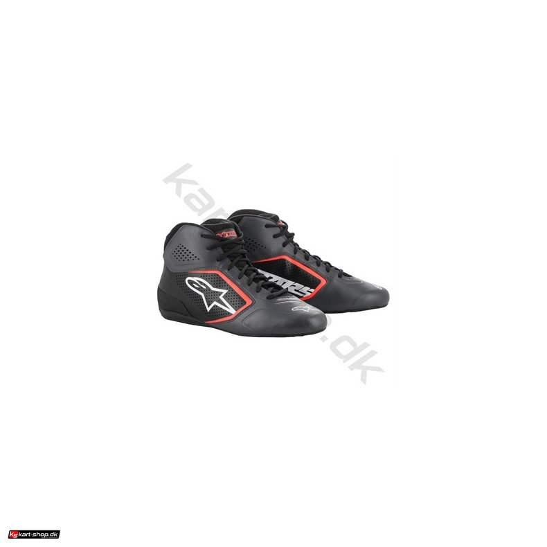 Alpinestars Tech-1 K START v2 sko, asphalt/sort/orange fluo, str. 34-47