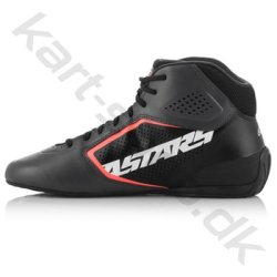 Alpinestars Tech-1 K START v2 sko, asphalt/sort/orange fluo, str. 34-47