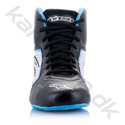 Alpinestars Tech-1 K START v2 sko, sort/hvid/lysebl, str. 34-47