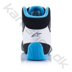 Alpinestars Tech-1 K START v2 sko, sort/hvid/lysebl, str. 34-47