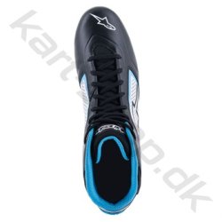 Alpinestars Tech-1 K START v2 sko, sort/hvid/lysebl, str. 34-47