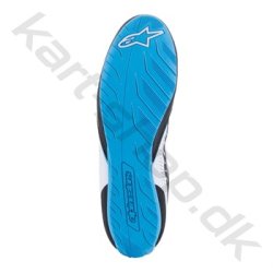 Alpinestars Tech-1 K START v2 sko, sort/hvid/lysebl, str. 34-47