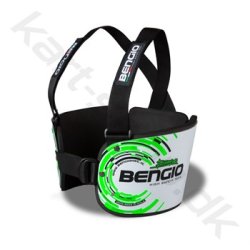 Bengio Bumper Standard, hvid/grn fluo, str. XS - XXL 