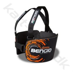 Bengio Bumper Standard, sort/orange fluo, str. XS - XXL 