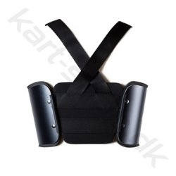 Bengio Bumper Standard, sort/orange fluo, str. XS - XXL 