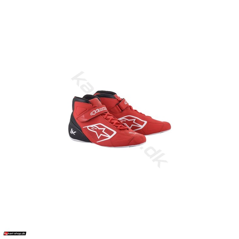 Alpinestars Tech-1 K sko, rd/sort/hvid, str. 34-47