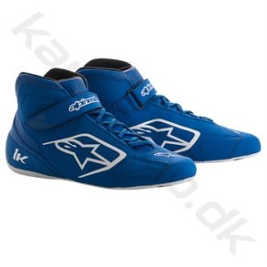 Alpinestars Tech-1 K sko, bl/hvid, str. 34-47