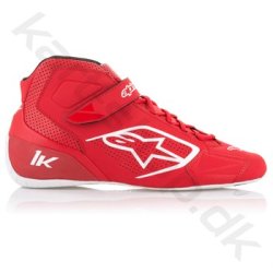 Alpinestars Tech-1 K sko, rd/hvid, str. 34-47