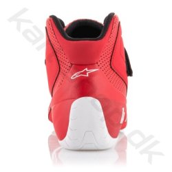 Alpinestars Tech-1 K sko, rd/hvid, str. 34-47