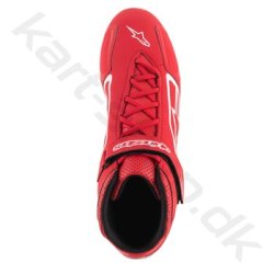 Alpinestars Tech-1 K sko, rd/hvid, str. 34-47
