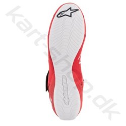 Alpinestars Tech-1 K sko, rd/hvid, str. 34-47