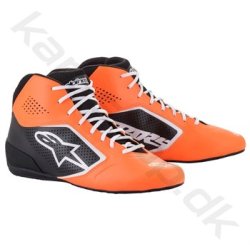 Alpinestars Tech-1 K START v2 sko, orange fluo/sort/hvid, str. 34-47