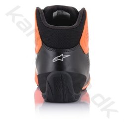 Alpinestars Tech-1 K START v2 sko, orange fluo/sort/hvid, str. 34-47