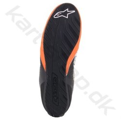 Alpinestars Tech-1 K START v2 sko, orange fluo/sort/hvid, str. 34-47