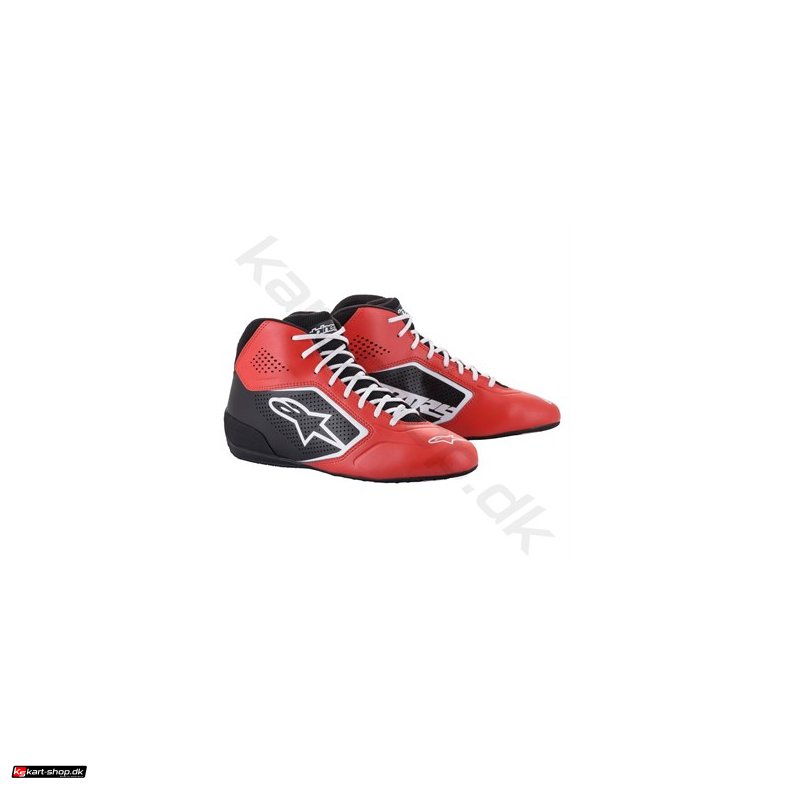 Alpinestars Tech-1 K START v2 sko, rd/sort/hvid, str. 34-47