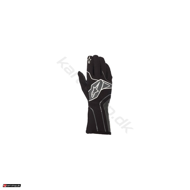 Alpinestars Tech-1 K v2 handske, sort/anthracite, str. S-XXL